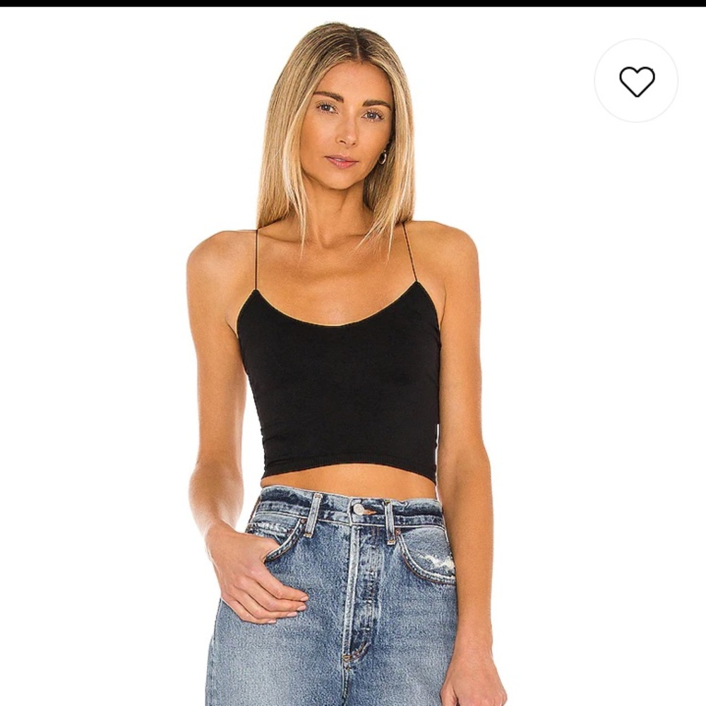 Two Free People Brami tanks - one black & one white